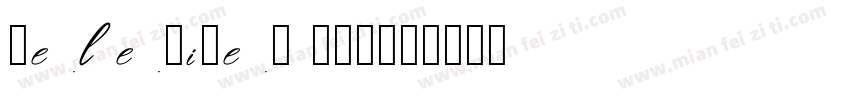 televideo 912字体转换